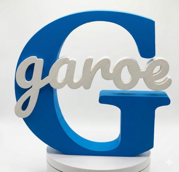 letra-2 Letra personalizada con nombre impresa en 3D - LUCLAB 3D