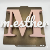 letra-4 Letra personalizada con nombre impresa en 3D - LUCLAB 3D
