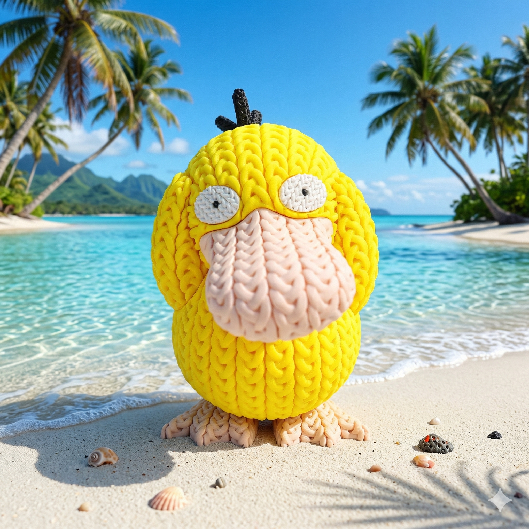 Psyduck (liso o crochet)