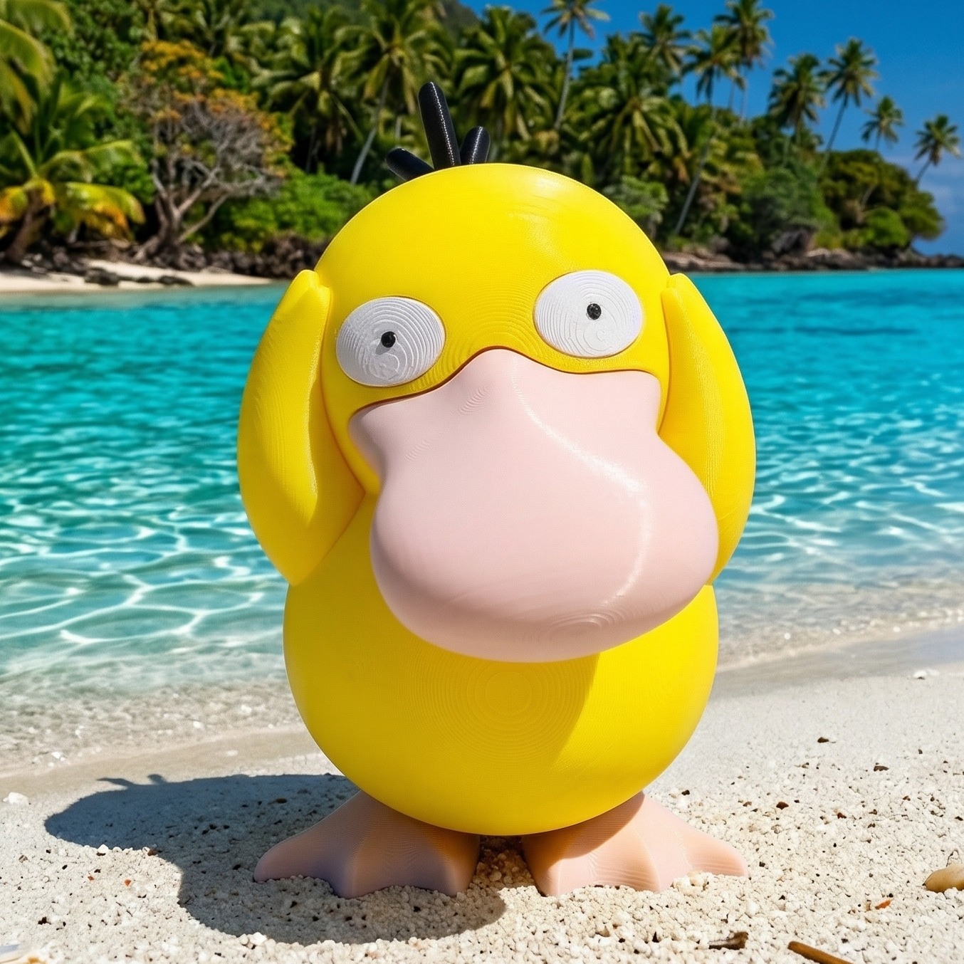 Psyduck (liso o crochet)