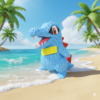 Totodile (liso o crochet)