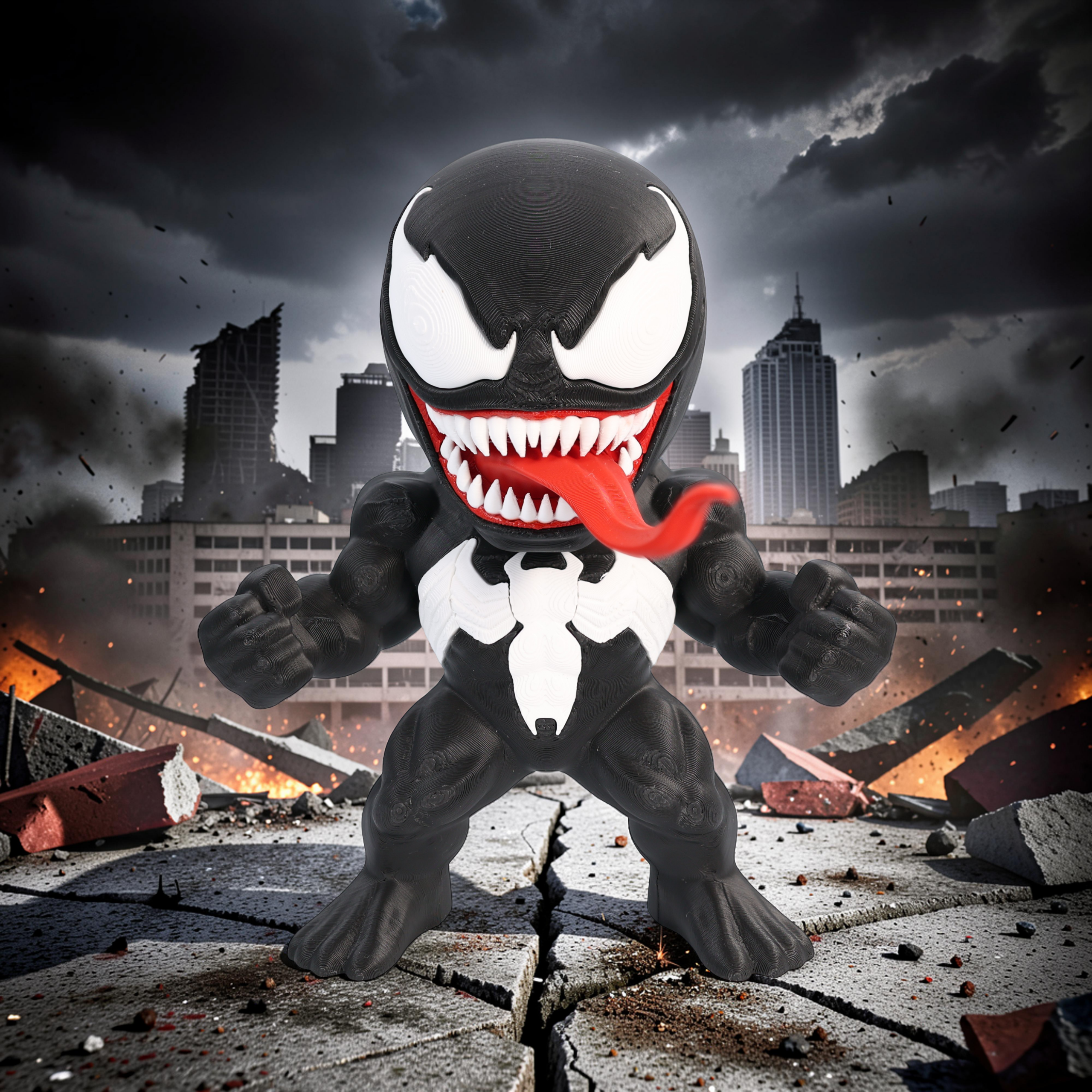 Venom (liso o crochet)