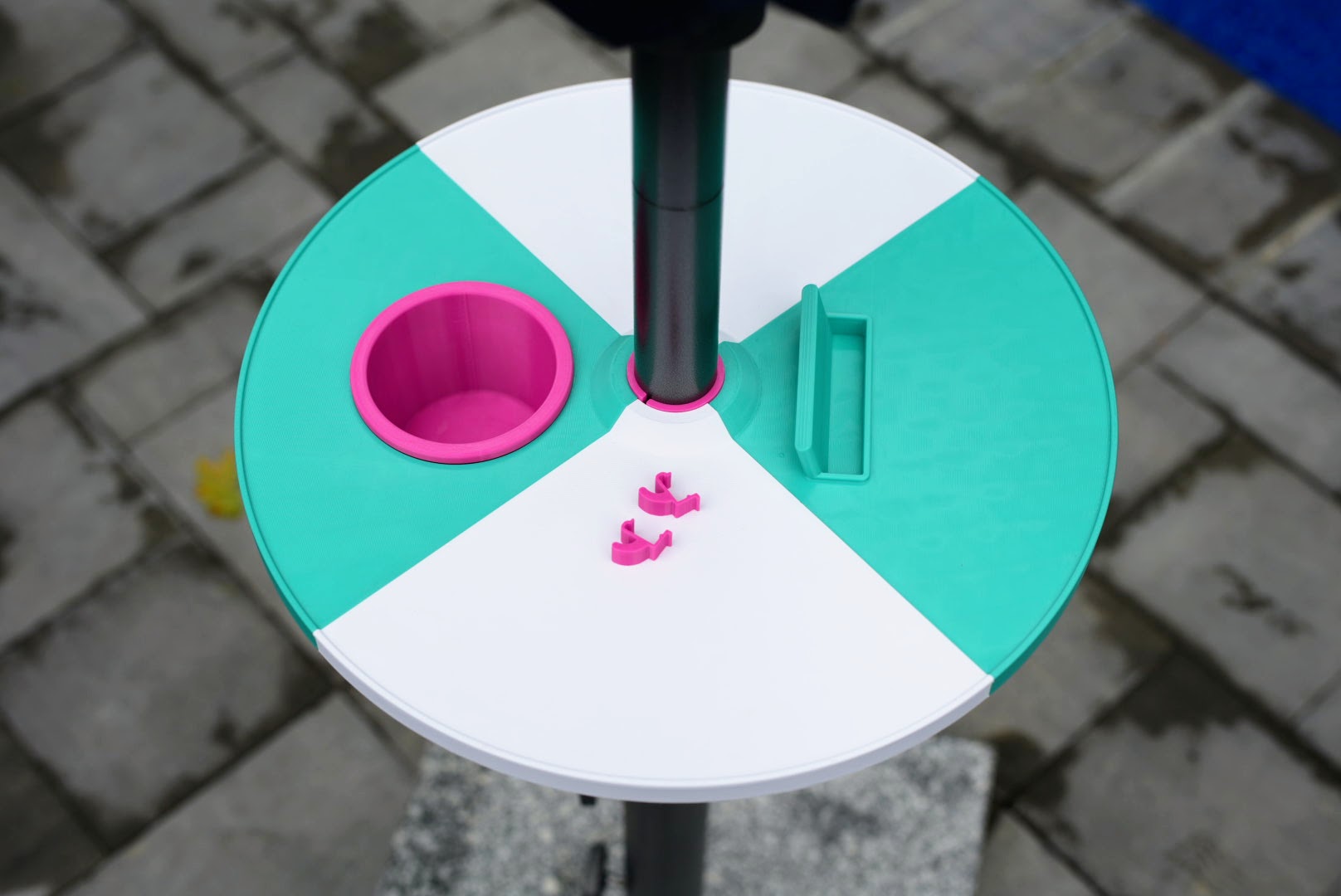 Mesa de sombrilla