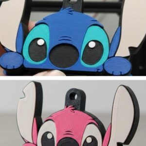 Abrelatas Stitch y Angel