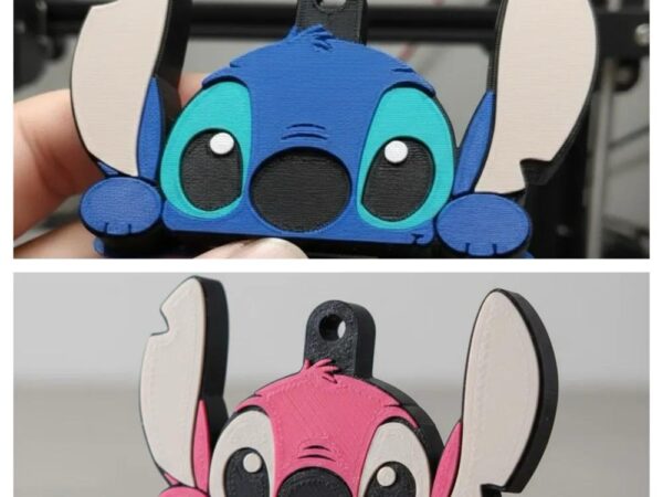 Abrelatas Stitch y Angel