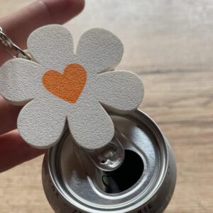 Abrelatas margarita con corazón