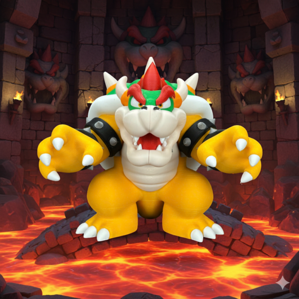 Bowser (liso o crochet)