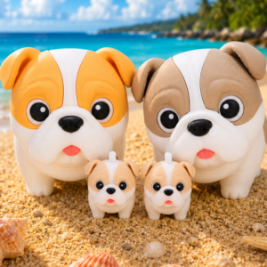 Bulldog (liso o crochet)