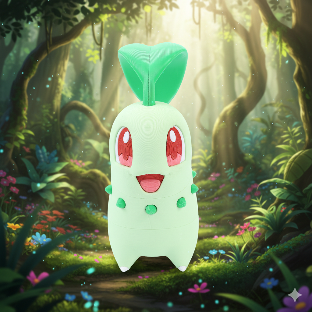 Chikorita (liso o crochet)