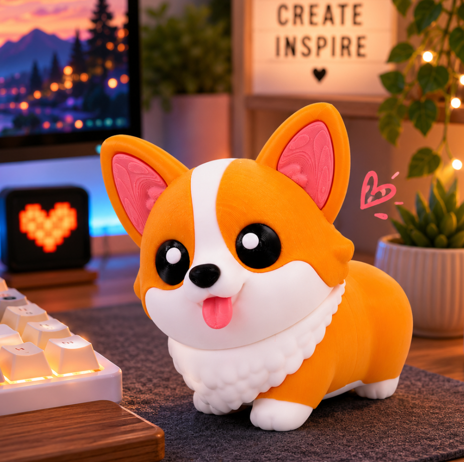 Corgi (liso o crochet)