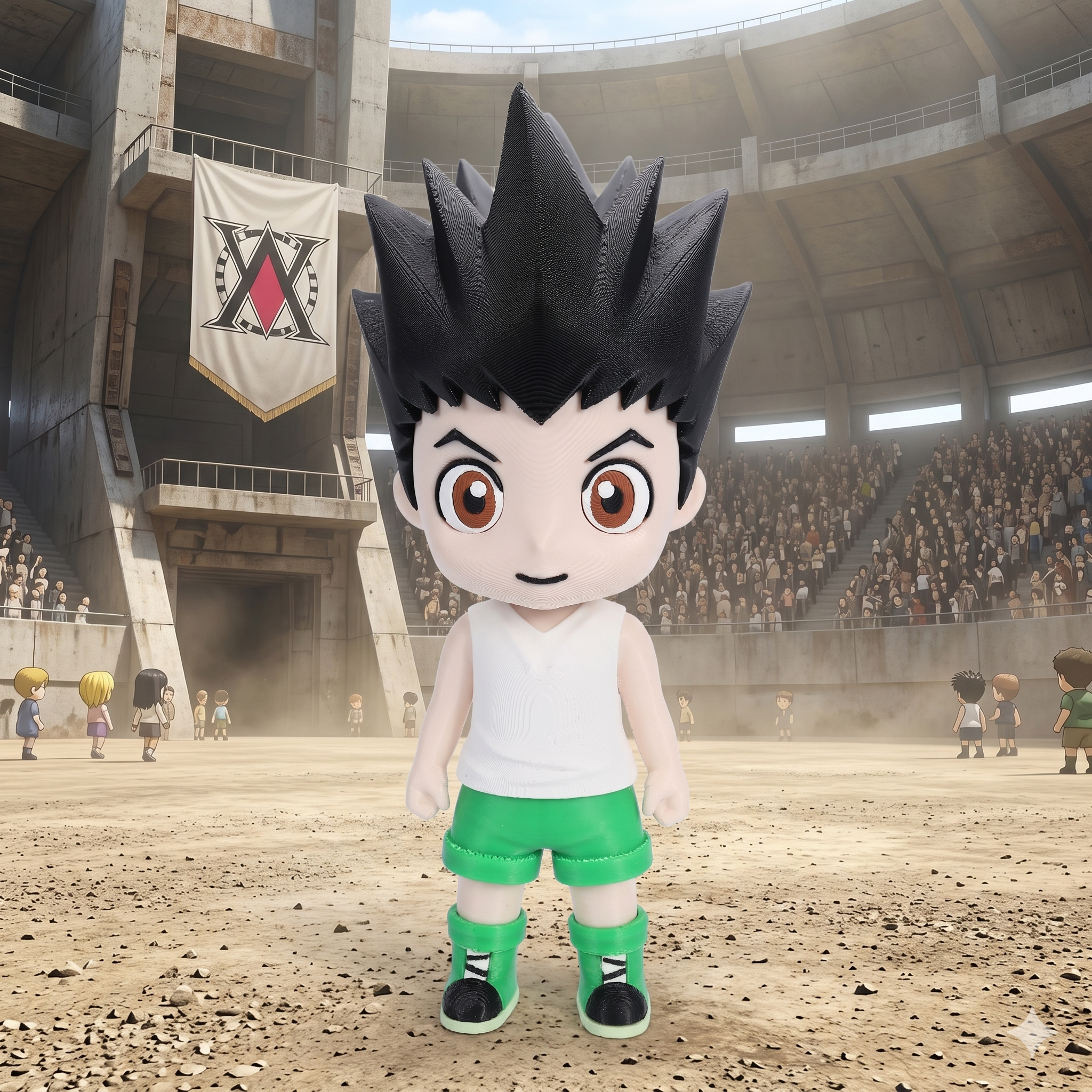 gon-1 Hunter x Hunter - impresión 3D LUCLAB 3D