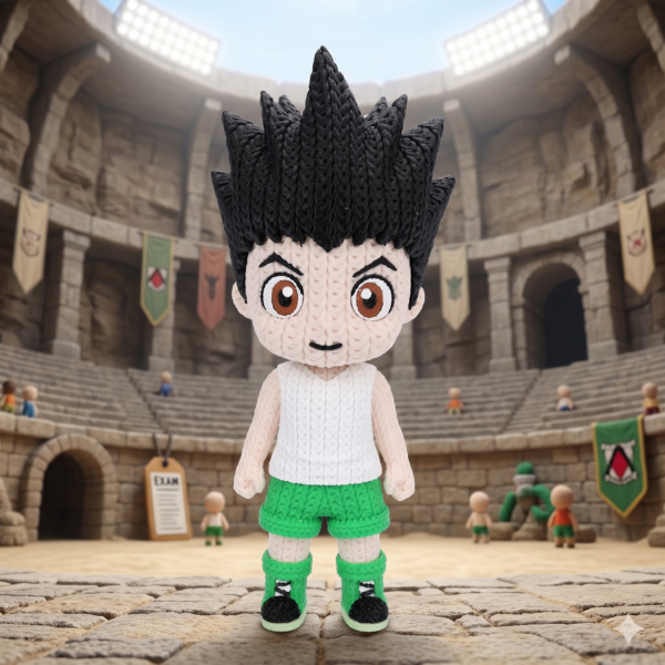 Gon Freecss (liso o crochet)