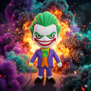 Joker (liso o crochet)