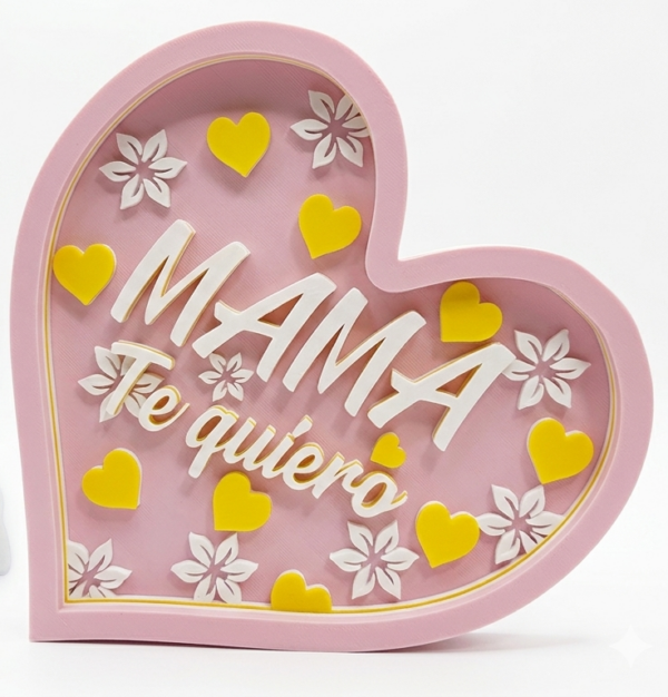 Día de la madre - impresión 3D LUCLAB 3D