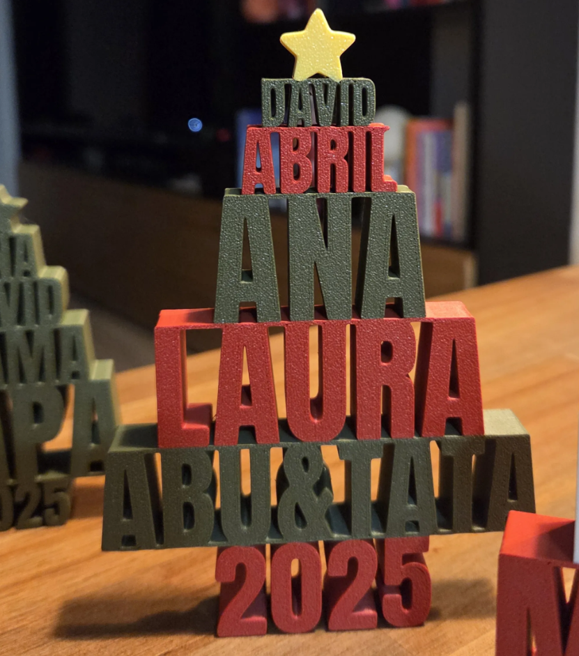 Nombres personalizables