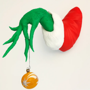 El Grinch - Montaje en pared
