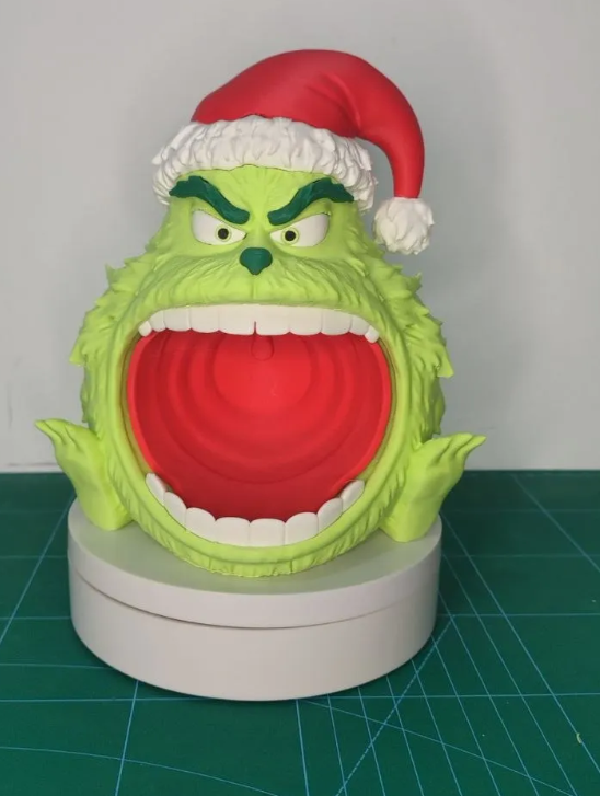 Cabeza del Grinch