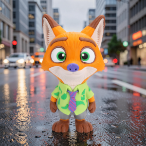 Zootopia - impresión 3D LUCLAB 3D