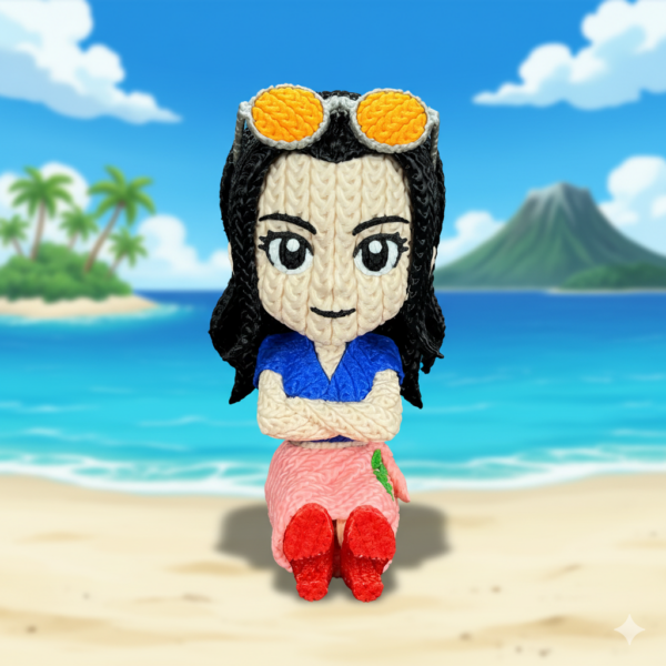 nico-robin One Piece - impresión 3D LUCLAB 3D