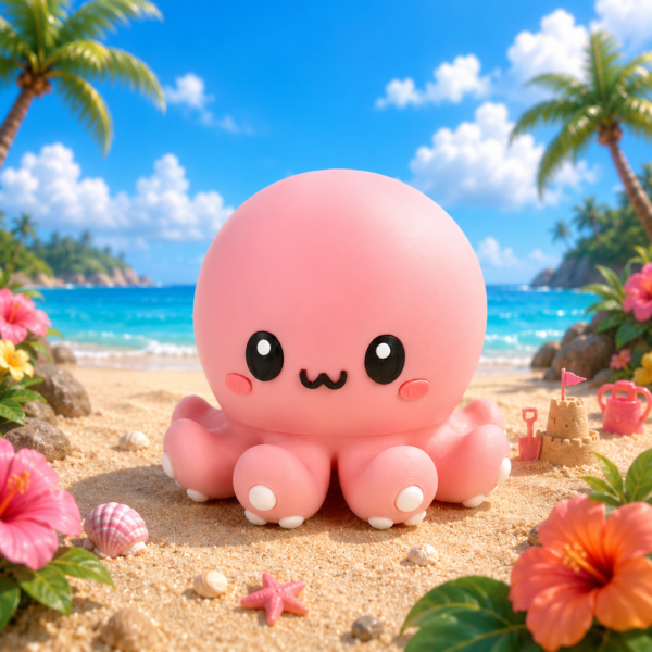 Pulpo rosa