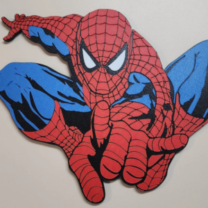Cuadro Spiderman pixel art