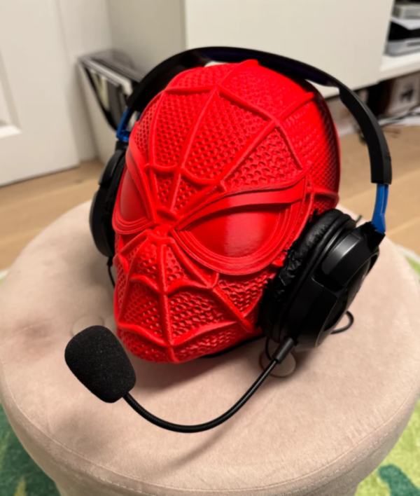 Soporte auriculares Spiderman