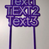 Topper personalizado