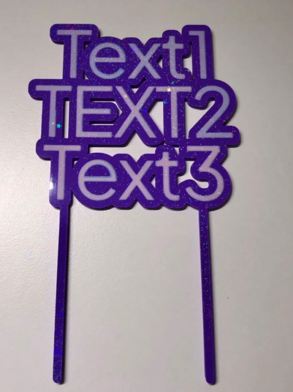Topper personalizado