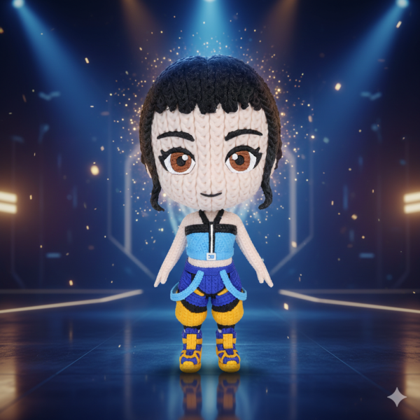 zoey KPop Demon Hunters - impresión 3D LUCLAB 3D