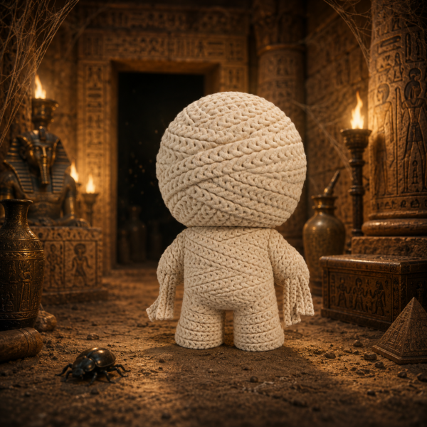 Momia (liso o crochet)