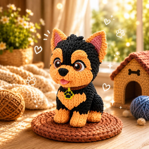 Yorkshire (liso o crochet)