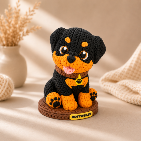 Rottweiler (liso o crochet)