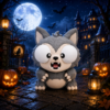 Hombre Lobo (liso o crochet)