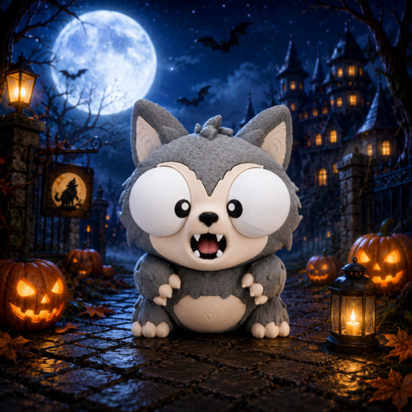 Hombre Lobo (liso o crochet)