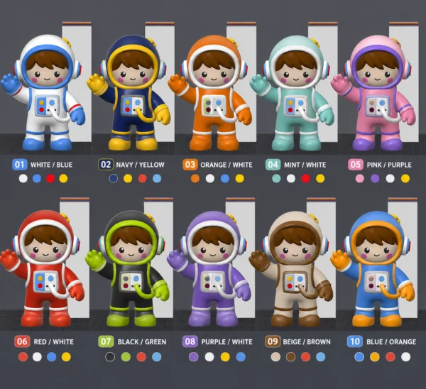 Niño Astronauta (liso o crochet)