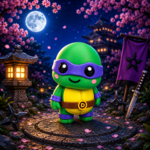 Tortugas Ninja - impresión 3D LUCLAB 3D