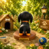 Perro Salchicha (liso o crochet)