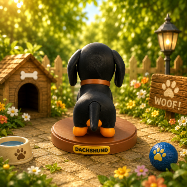 Perro Salchicha (liso o crochet)