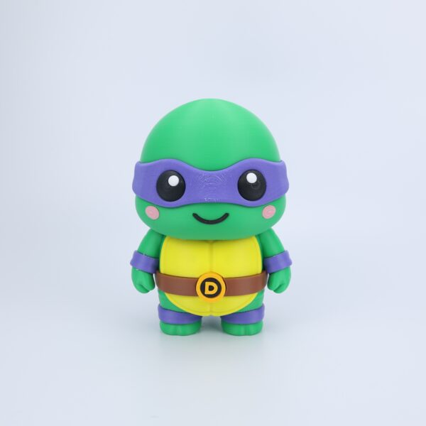 Tortuga Ninja (liso o crochet)