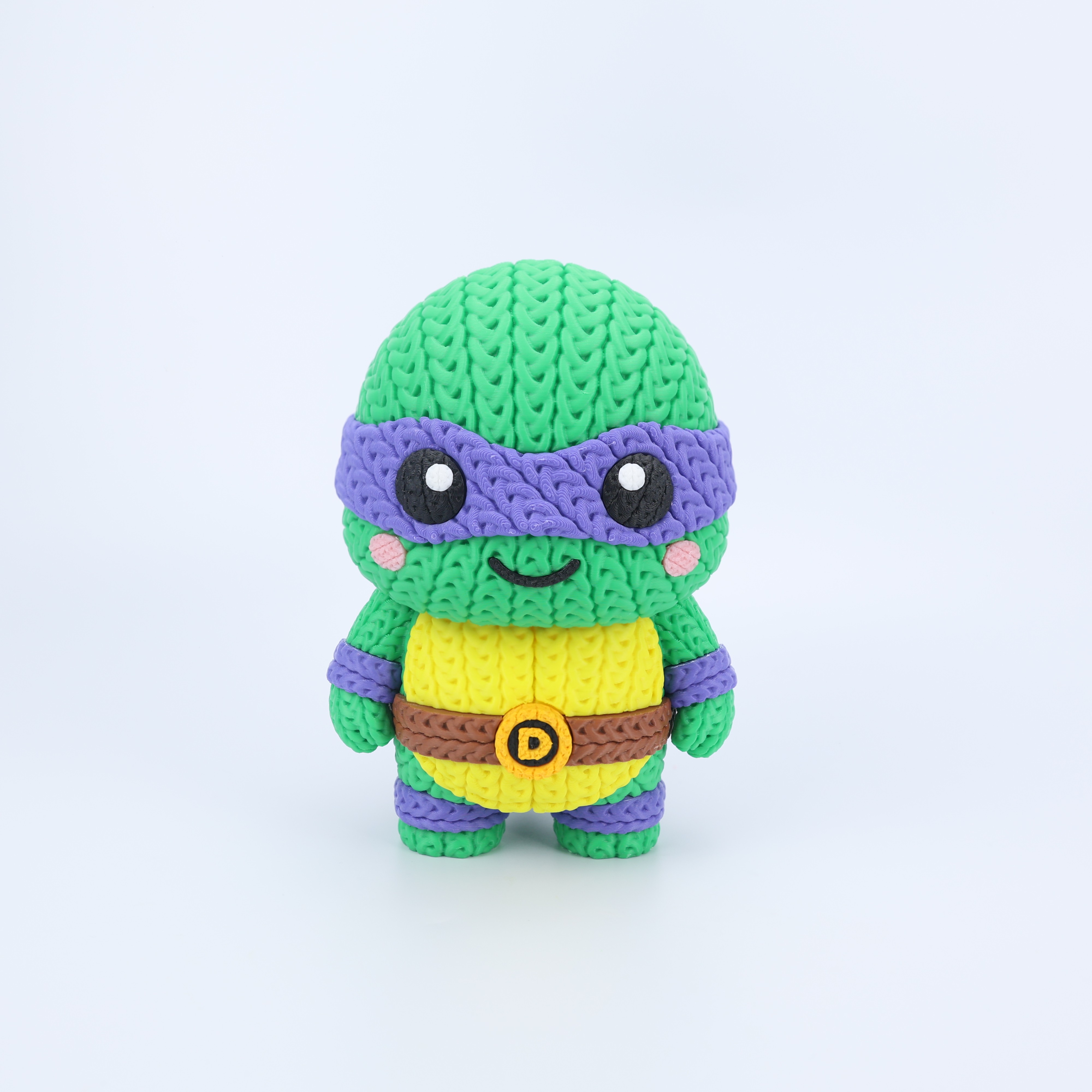 Tortuga Ninja (liso o crochet)