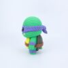 Tortuga Ninja (liso o crochet)