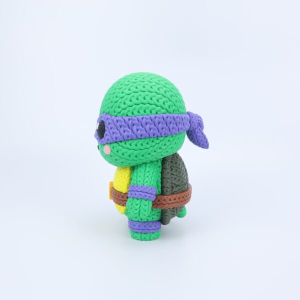 Tortuga Ninja (liso o crochet)