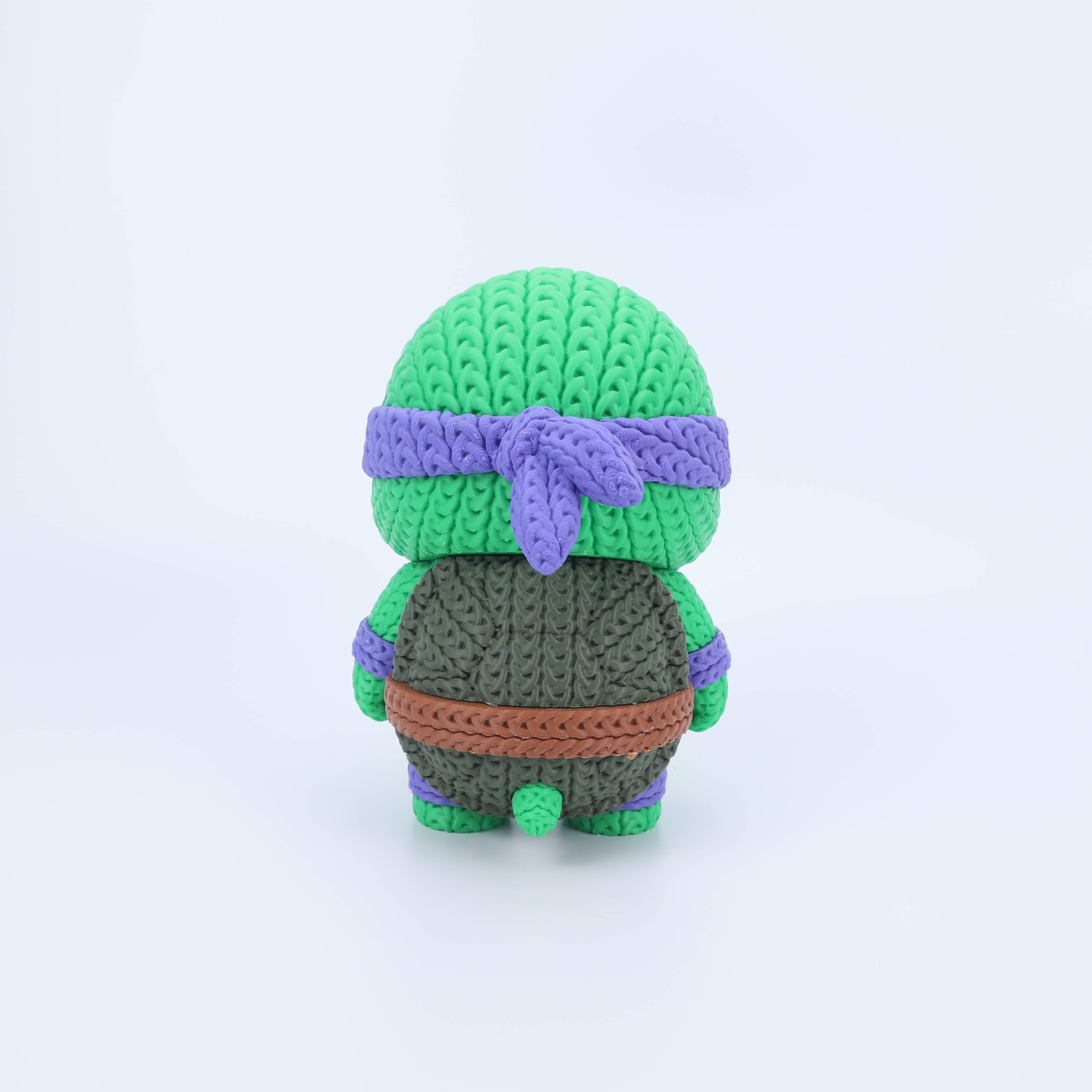 Tortuga Ninja (liso o crochet)