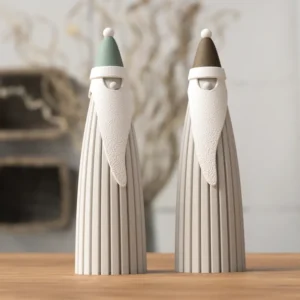 Papá Noel nórdico de lamas