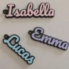 Llavero con nombre en letra cursiva