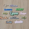 Llavero con nombre en letra cursiva