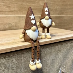 Gnomo con piernas articuladas