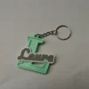 Llavero inicial con nombre