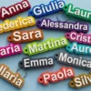Llavero con nombre en letra de cuento