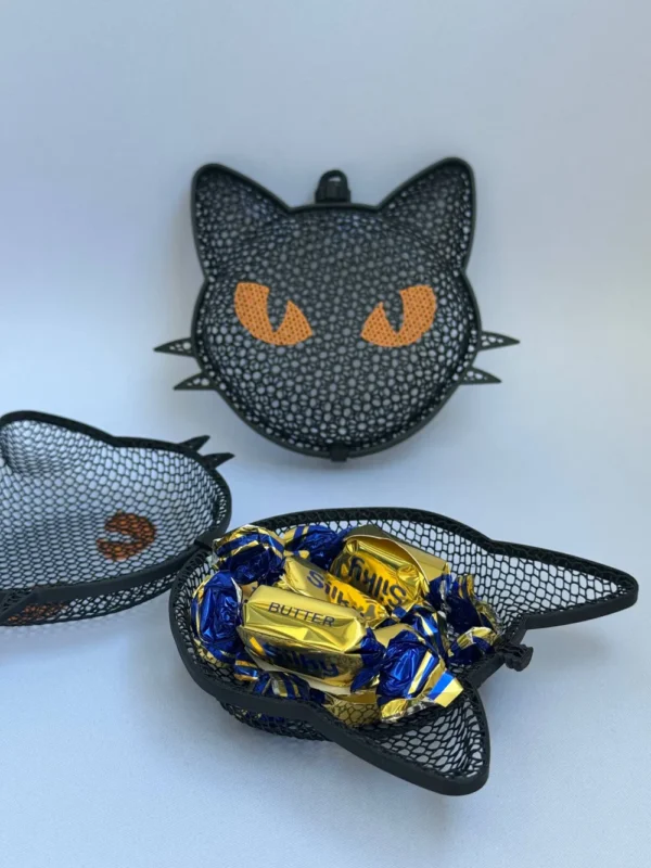 Cestita de chuches Gato negro